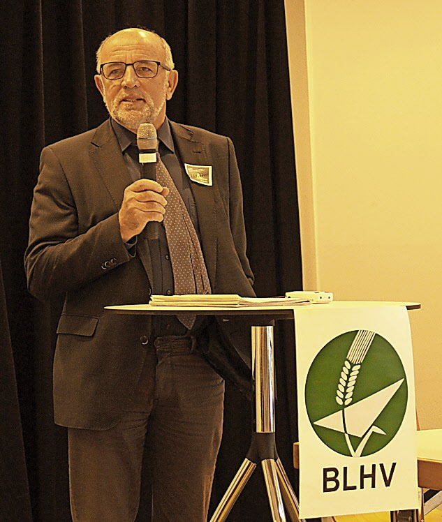 BLHV-Prsident Werner Rpple