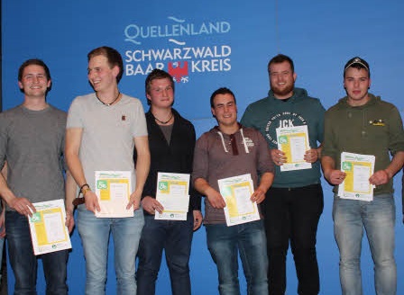 Die Siegerteams aus Donaueschingen: Andreas Banholzer/Florian Maier, Uwe Gtz/Patrick Moog, Marc Kemmler/Niklas Kiess. 

